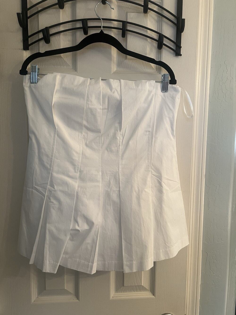 Dissh Strapless Cotton Top NWOT 14
